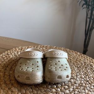 Sparkled Crocs toddler girl size 7